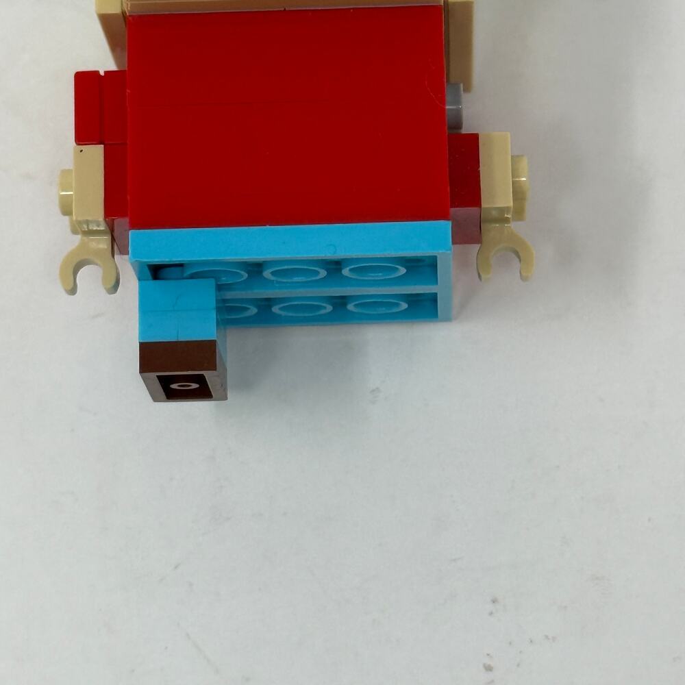 LEGO BrickHeadz Style Custom Figure Red Shirt Blue Pants Incomplete Build‎ - Picture 8 of 10